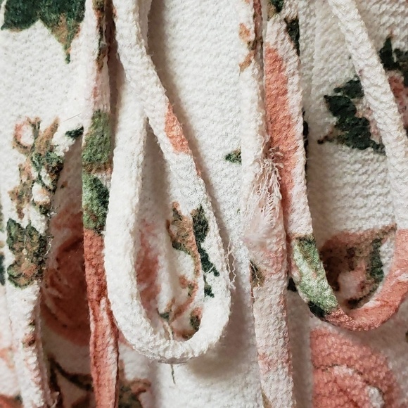 Sophia + Zeke Floral Wrap Dress, sz S - Picture 3 of 7